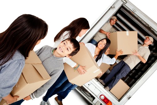 Professional packing service for a South Kensington home move