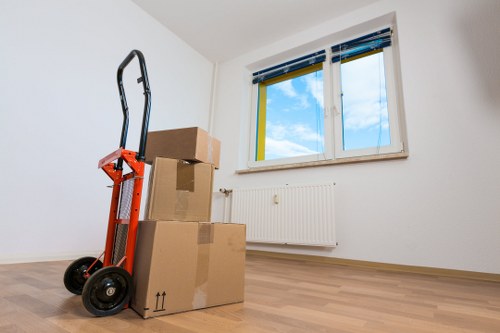 Local house removal service supporting a move in South Kensington
