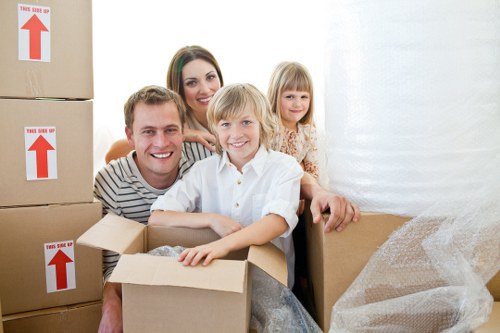 Room-by-room unpacking support for a South Kensington property