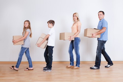 Organised packing and box preparation for a South Kensington relocation