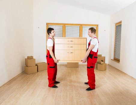Careful packing and loading for an urgent South Kensington removal